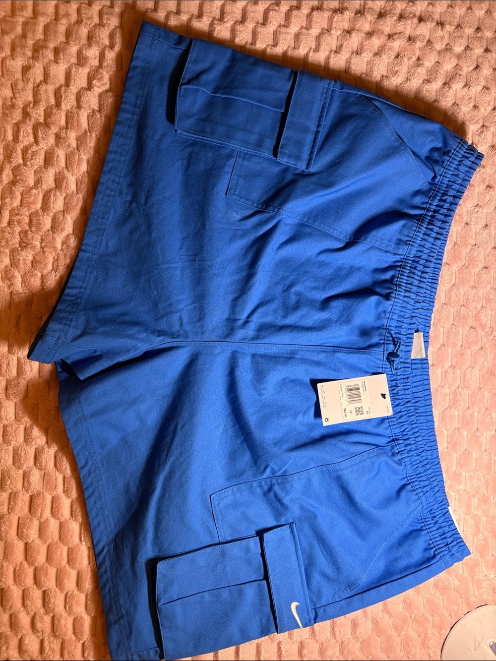 Nike Women’s Royal Blue Shorts with Elastic Waist